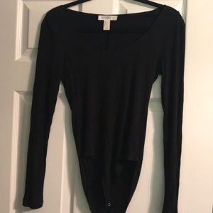 Basic Black Bodysuit